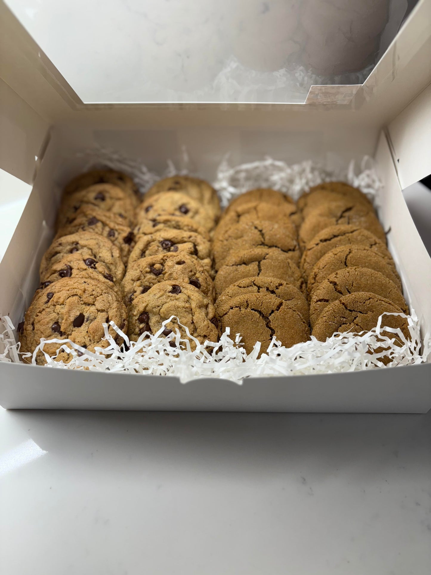 Brown Butter Chocolate Chip Sourdough Cookies and Molasses Ginger Chewies